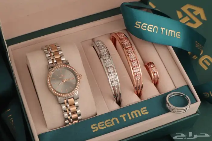 ساعه رجالي أسواره خاتم 2