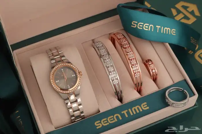 ساعه رجالي أسواره خاتم 5