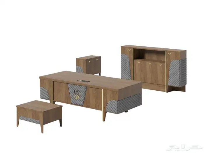 Office Furniture جديد مكتب طقم مدير و مكاتب مودرن و كراسي 37