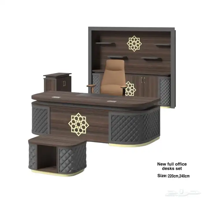Office Furniture جديد مكتب طقم مدير و مكاتب مودرن و كراسي 38