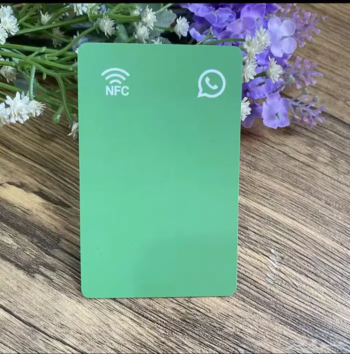عندك محل او مشروع بطاقة واتساب NFC مع البرمجه 0
