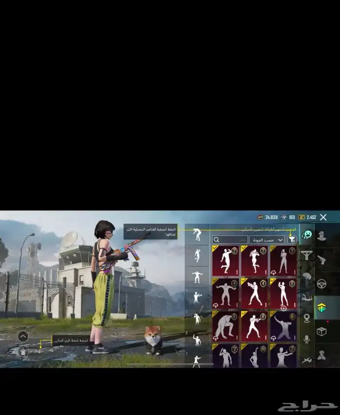 حساب ببجي للبيع 7