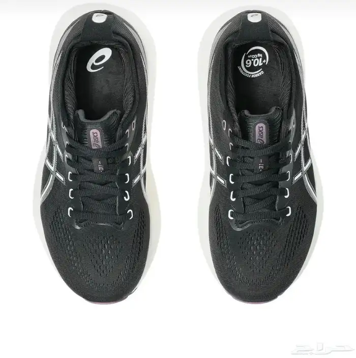 جيل كايانو 31 أسود فضي نقي Asics 3