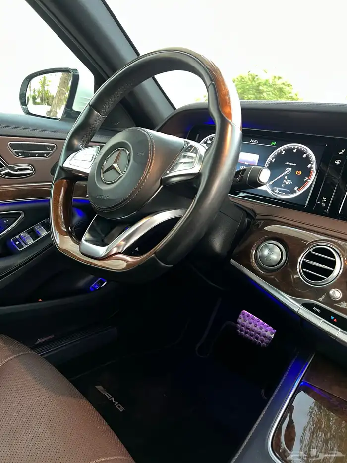 مرسيدس ( S400 ) الموديل 2015 نظيف 37
