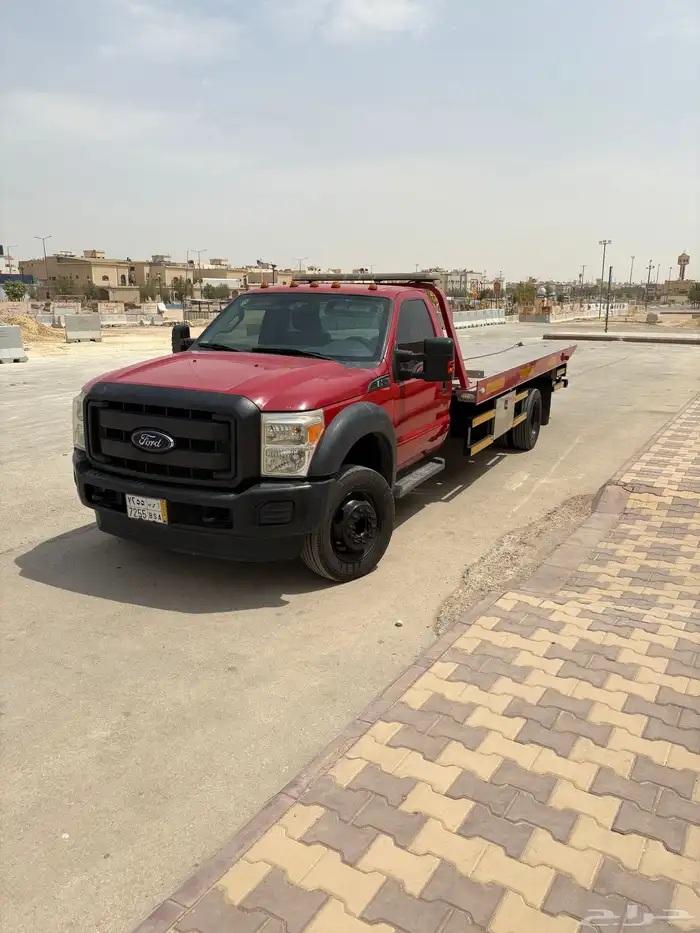 فورد F550 مخزن وكاله سطحة هيدروليك 0