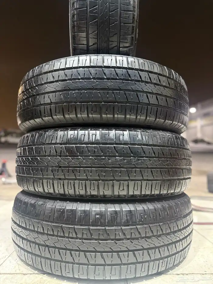 255 70 18 كفرات مستخدمة سائلون نضيف ومشروطة 24 1