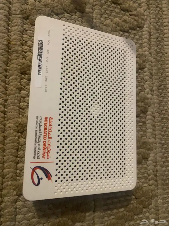 راوتر مع جهاز ضوئيات stc 1