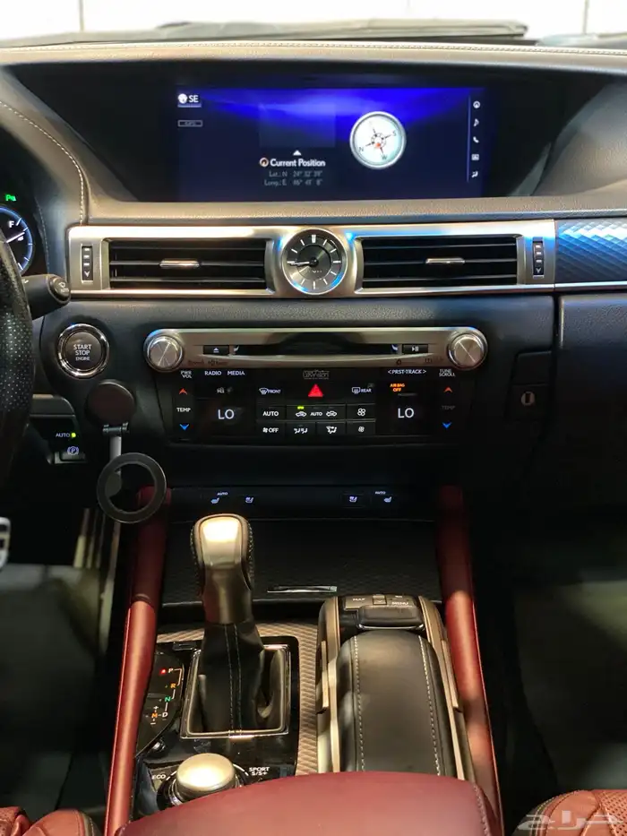 لكزس GS350 fsport 2020 بحالة الوكاله 12