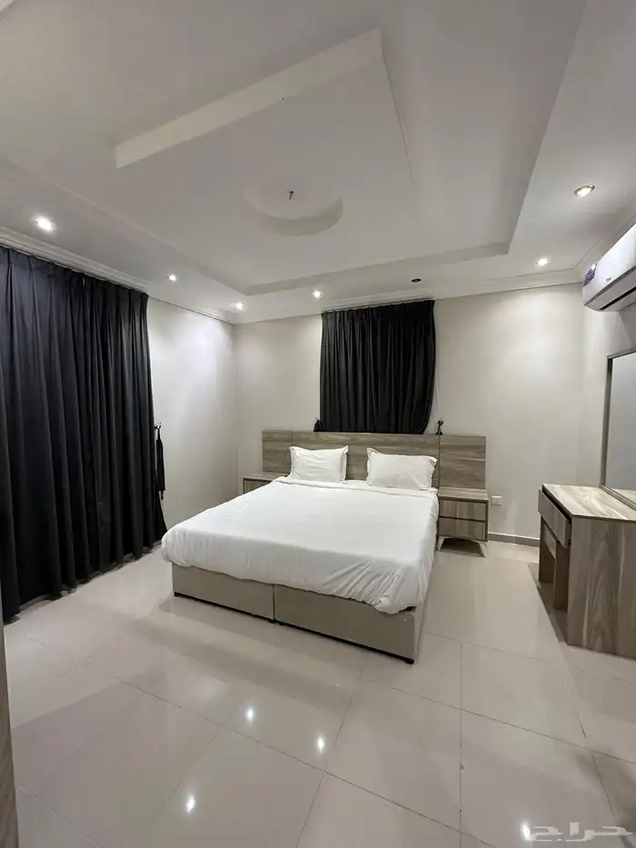 غرفه وصاله مفروشة للايجار الشهري الروضه 1