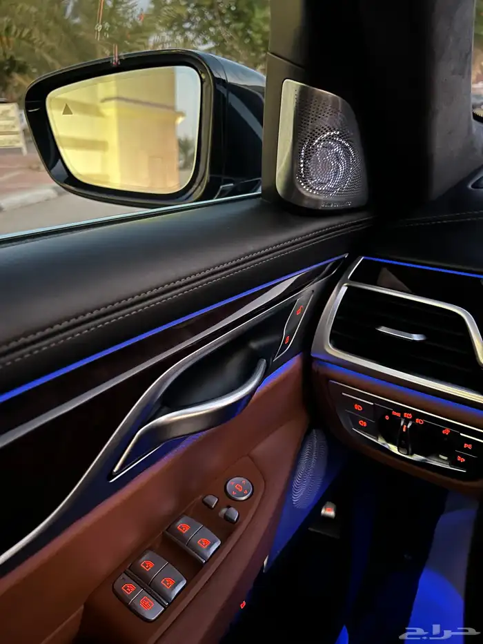بي ام دبليو( 750LI )الموديل 2016 مخزن صيانات وكاله شبه جديد 62