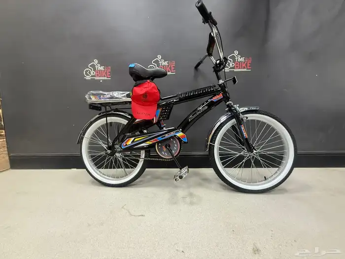 دراجة رامبو مقاس 20 الأسود 6