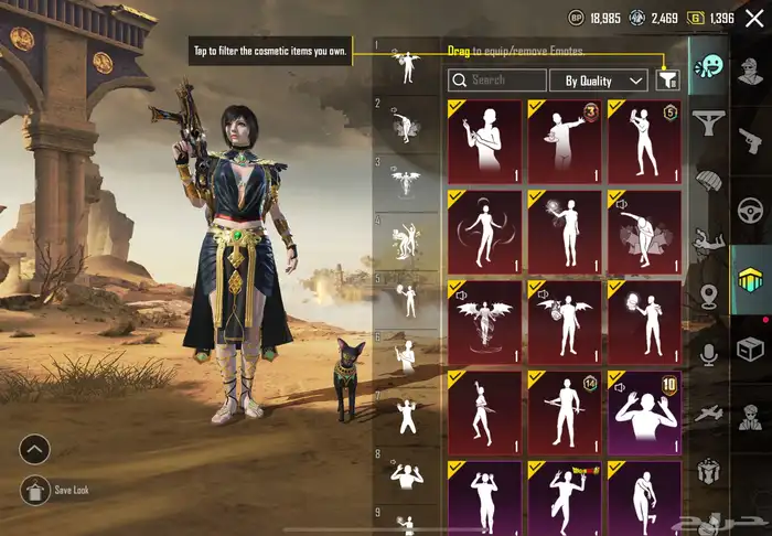 حساب ببجي 16