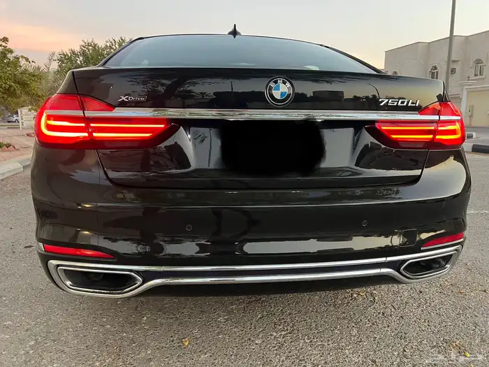 بي ام دبليو( 750LI )الموديل 2016 مخزن صيانات وكاله شبه جديد 76