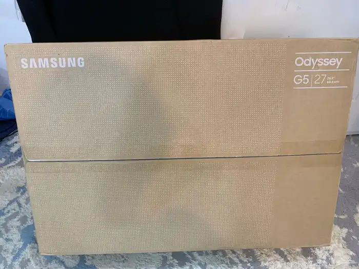 شاشة قيمنق Samsung odyssey g5 27 inch 180Hz للبيع المستعجل 4