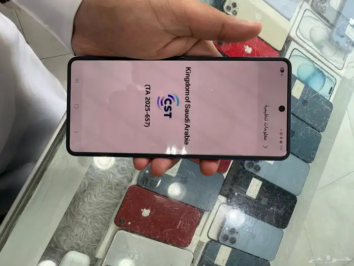 جالكسي زد فليب 7 ذاكره 512 استخدام اسبوعين ازرق 7