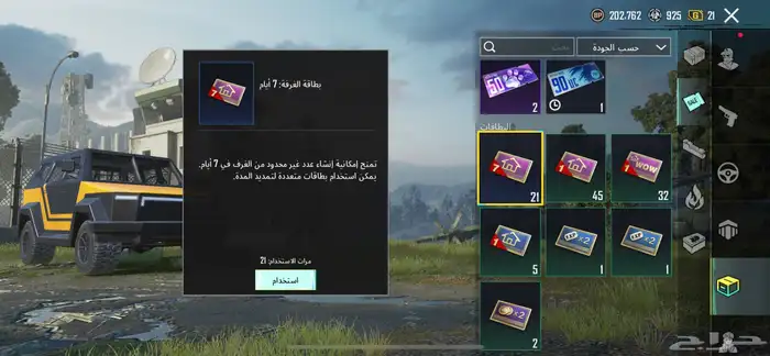 حساب ببجي نادر 13