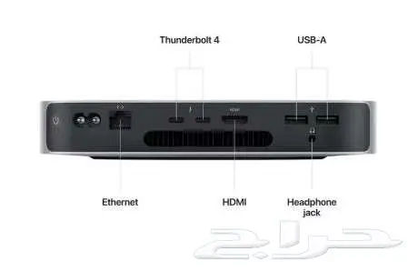 APPLE Mac mini  M2 chip  8GB  256GB SSD  Silver 3