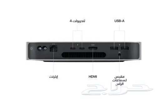 APPLE Mac mini  M2 chip  8GB  256GB SSD  Silver 1