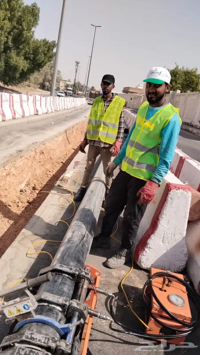 لحام مواسير HDPE بولي ايثيلين 0