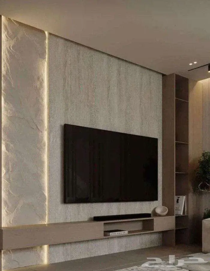 ديكورات ورق جدران تلفزيون شاشات شيبورد 6