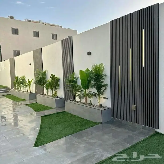 متخصص تنسيق أحواض ولاندسكيب   العشب الطبيعي والصناعي 14
