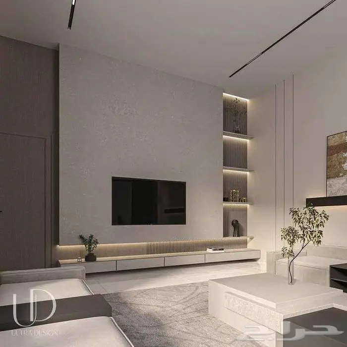 ديكورات ورق جدران تلفزيون شاشات شيبورد 8