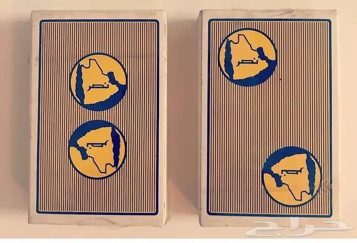 ورق بلوت ناديي النصر و الهلال الشعار القديم 1