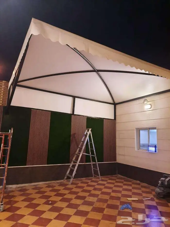 هناجر شنكو مظلات سواتر غرف سندويش بنل الرياض 15