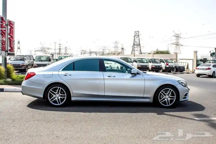 مرسيدس S550 للبيع بدون حوادث 8