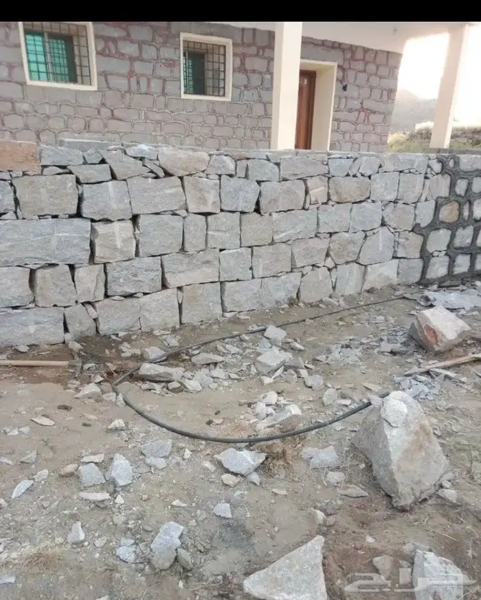 لابنيان لأحجر لطبيعي وقص لاراضي 2