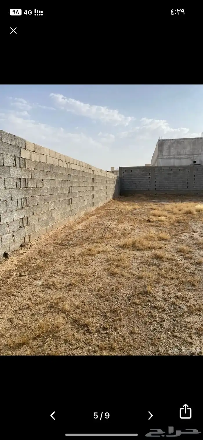 ارض بصك الكتروني زاوية موقع مميز العرفا ( الجوادا ) 4