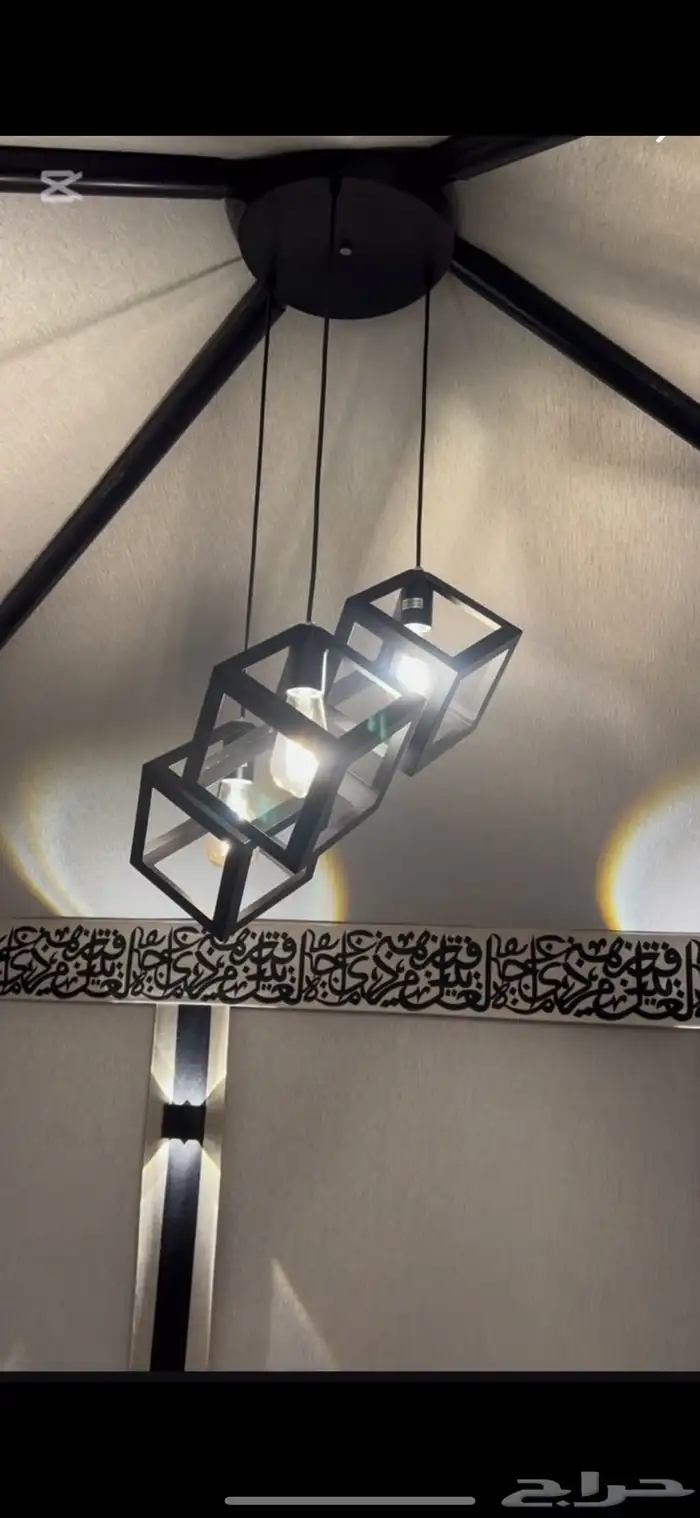 خيمه الشيخه 4 في 3 من دليل البراري مع اثاثها والاناره 2
