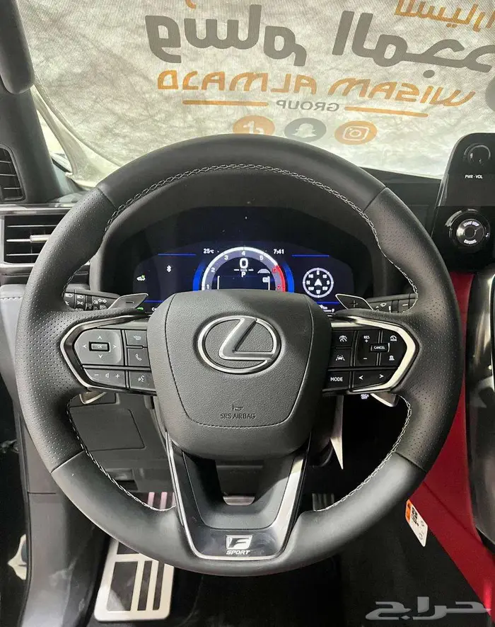 عرض خاص لكزس LX 600 F SPORT خليجي الساير موديل 2025 مستخدم 11