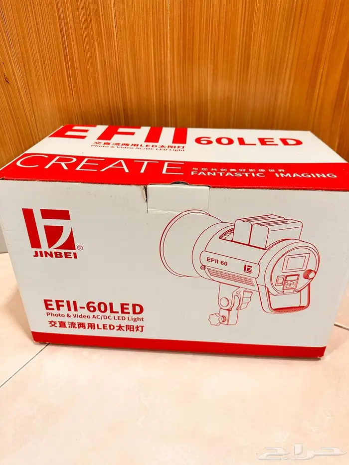 إضاءة احترافية Jinbei EFII-60 LED 1