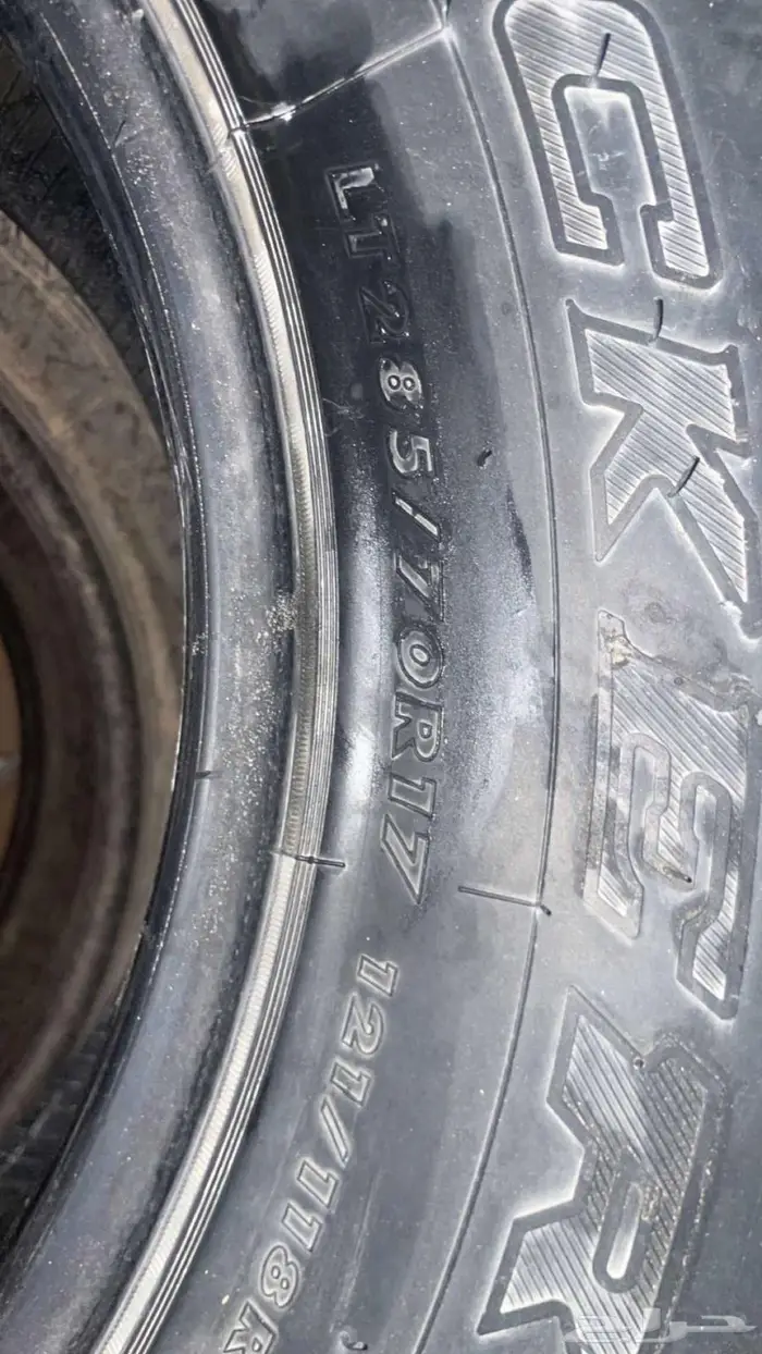عدد 3 كفر حجري 285 70 R17 3
