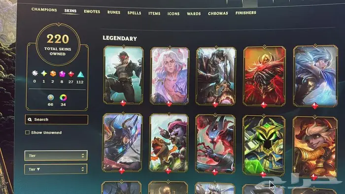 حساب ليق اوف ليجيند league of legend Fracture Jinx 6