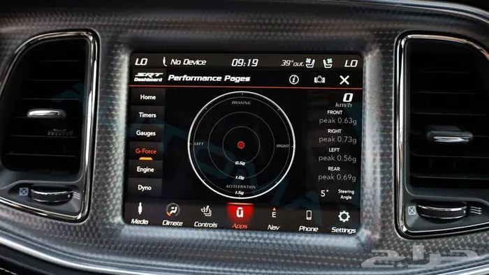 دودج تشالنجر SRT هيلكات وايد بدي SUPERCHARGED اصفار مع ضمان 24