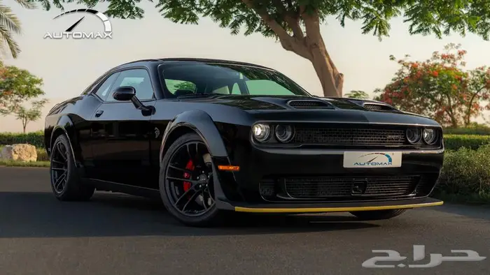 دودج تشالنجر SRT هيلكات وايد بدي SUPERCHARGED اصفار مع ضمان 0