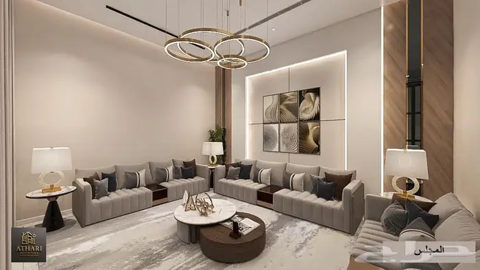 تصميم داخلي وتصميم واجهات 3d 2
