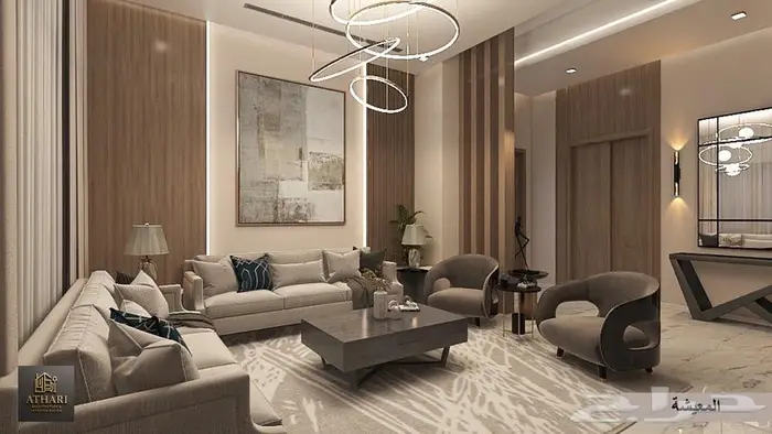 تصميم داخلي وتصميم واجهات 3d 3