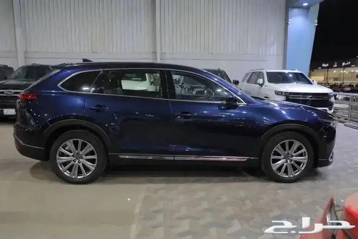 مازدا CX9 فل كامل سيجنيتشر فتحة سقف جلد موديل 2024 3