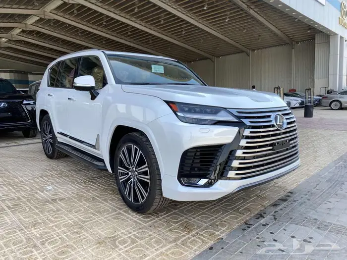 لكزس LX600 BB 2025 سعودي ابيض داخلي جملي لوحات 1