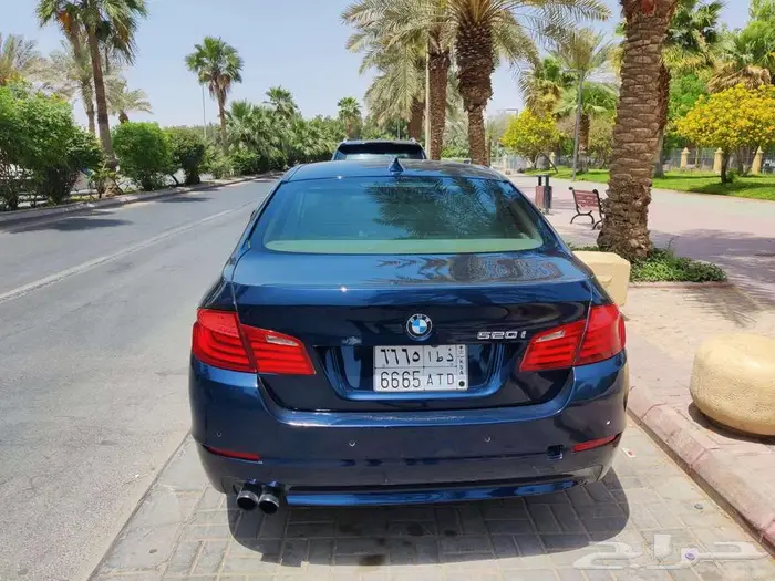 بي إم دبليو 520i موديل 2013   فل أوبشن 1
