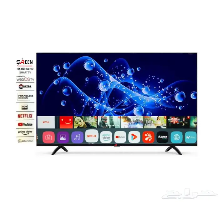 لاتفوتك- شاشة 85 بوصة سمارت4k نظام ويب او اس 2499 ريال 1