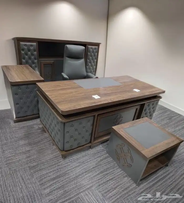 Office Furniture جديد مكتب طقم مدير و مكاتب مودرن و كراسي 90