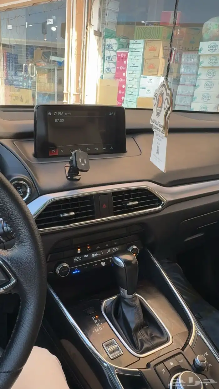 للبيع مازدا CX9 لون رمادي فل كامل تحت السقنتشر داخلي بيج 1