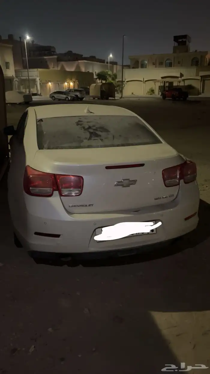 ماليبو 2013 LTZ ابيض لؤلؤي 2