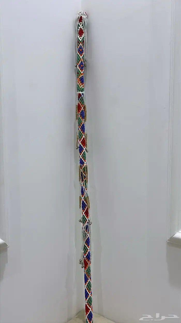 عصا رقص او زينة بخرز 1