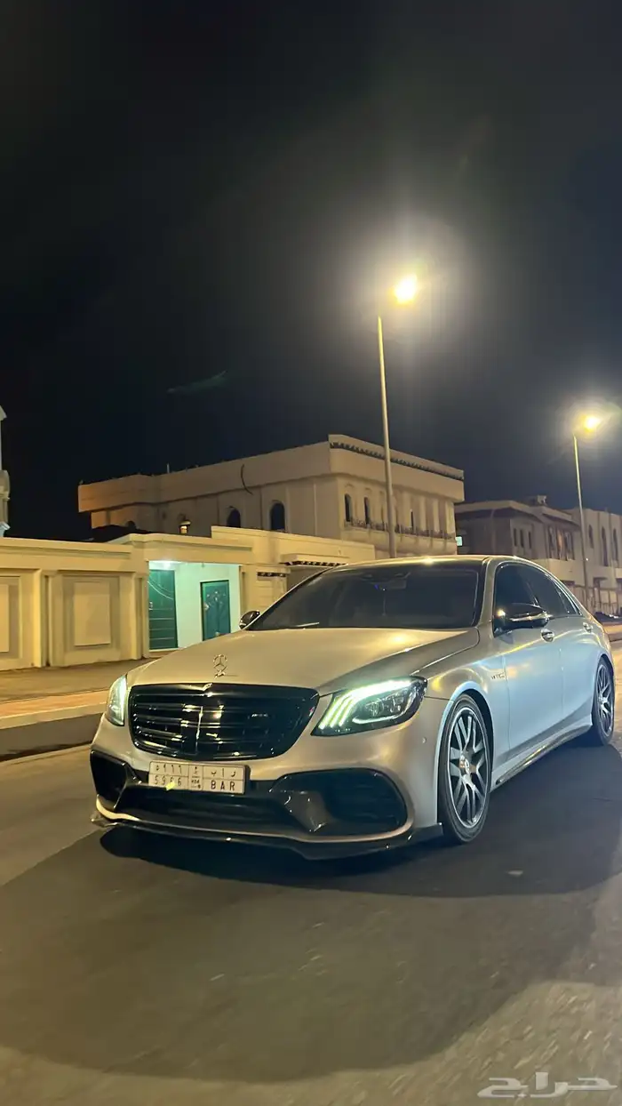 مرسيدس S63 2018 ممشى قليل 22