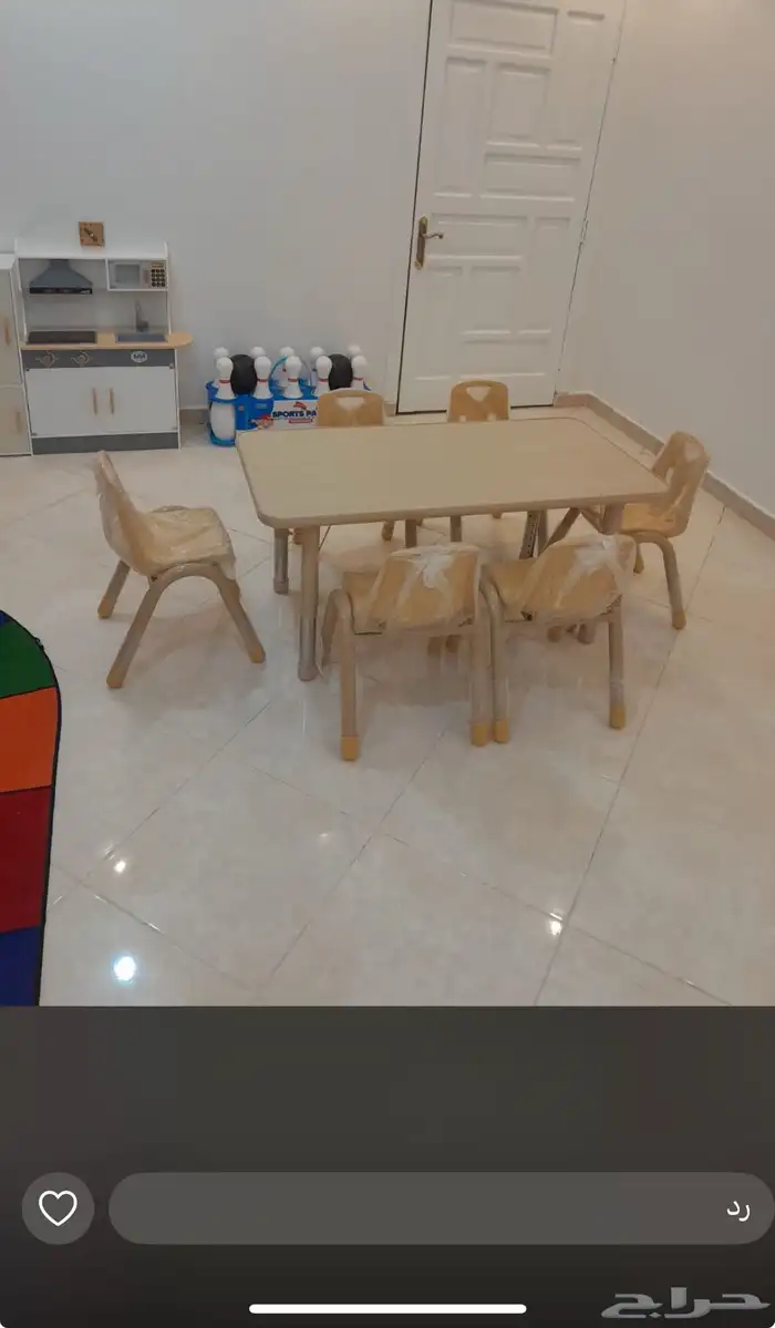 اثاث روضه كراسي وطاولات اطفال ارضيات حمايه العاب اطفال 78